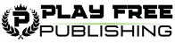play free publishing black logo